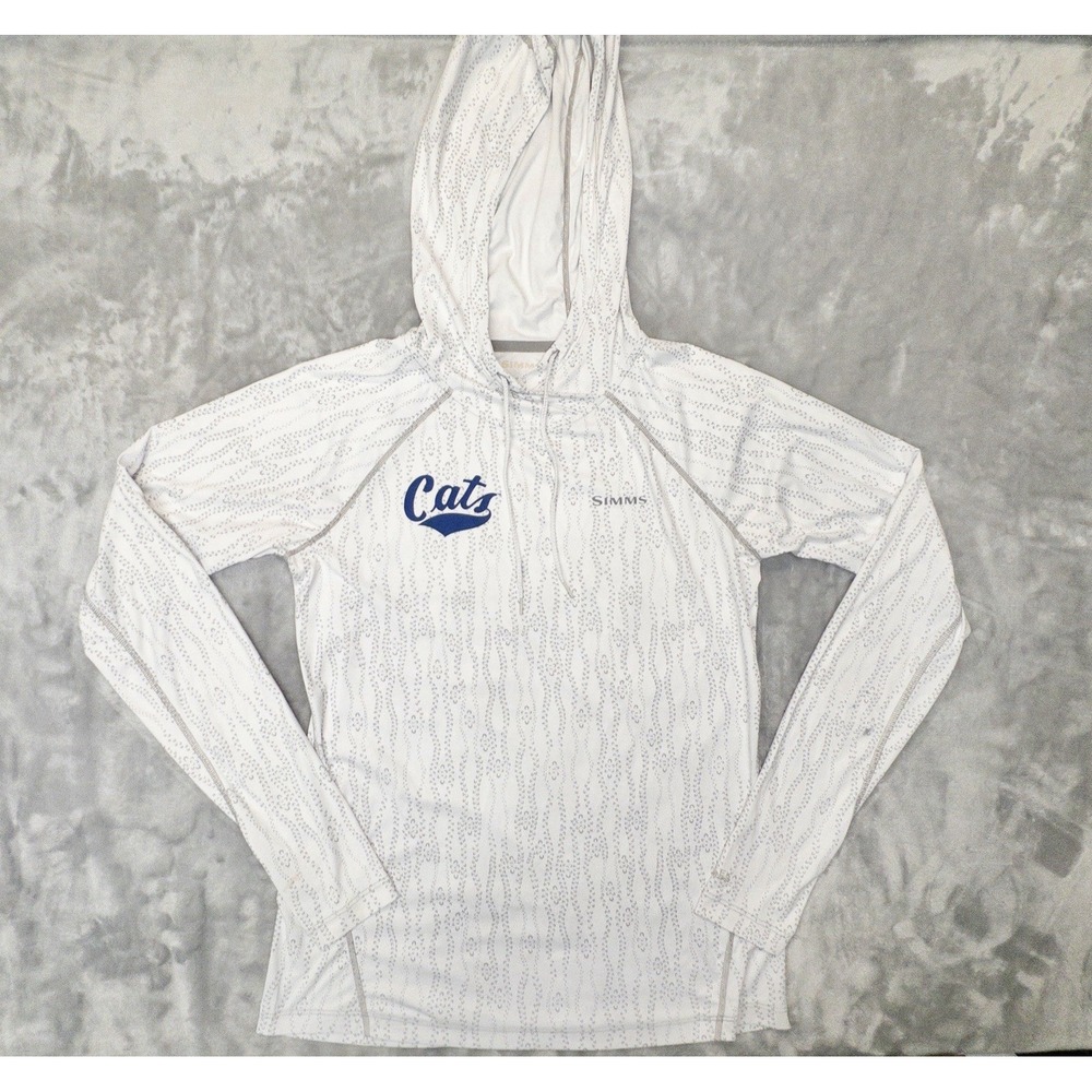 Simms Fly Fishing Womens XS Performance Hoodie Montana State Bobcats Logo NCAA